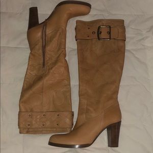 Meadow Coach knee high boots